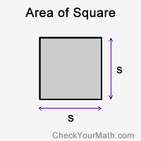 Area of Square - Geometry
